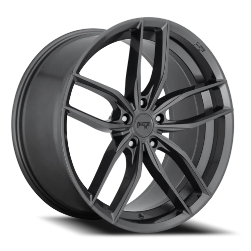 Niche Vosso M204 17x8 +40 5x100mm 66.1mm Matte Anthracite