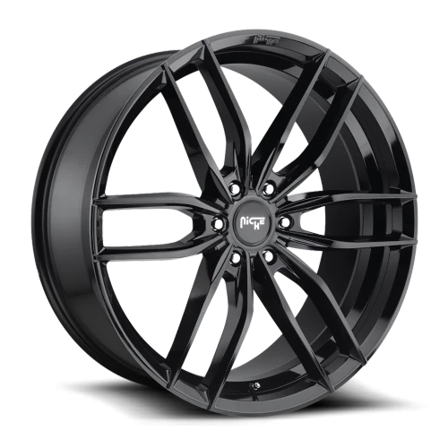 Niche Vosso M209 20x9 +35 6x132mm 74.5mm Gloss Black