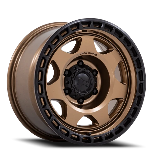 Black Rhino Voyager BZ 17x8.5 +0 6x139.7mm 106.1mm Matte Bronze Matte Black Lip
