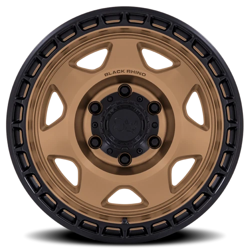 Black Rhino Voyager BZ 17x8.5 +0 6x135mm 87.1mm Matte Bronze Matte Black Lip