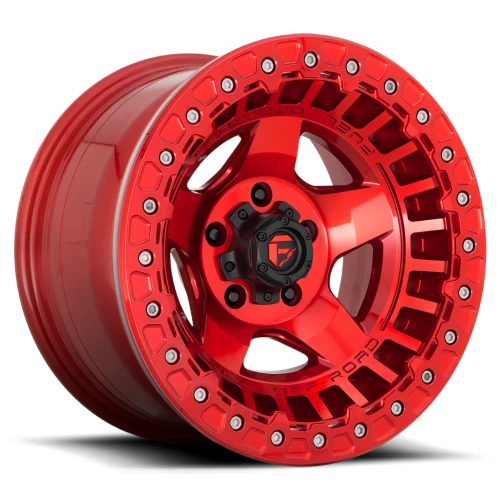 Fuel Warp D117 17x9 -15 6x139.7mm 106.1mm Candy Red