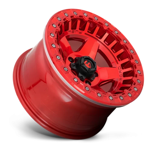 Fuel Warp D117 17x9 -15 6x139.7mm 106.1mm Candy Red