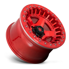 Fuel Warp D117 17x9 -15 6x139.7mm 106.1mm Candy Red