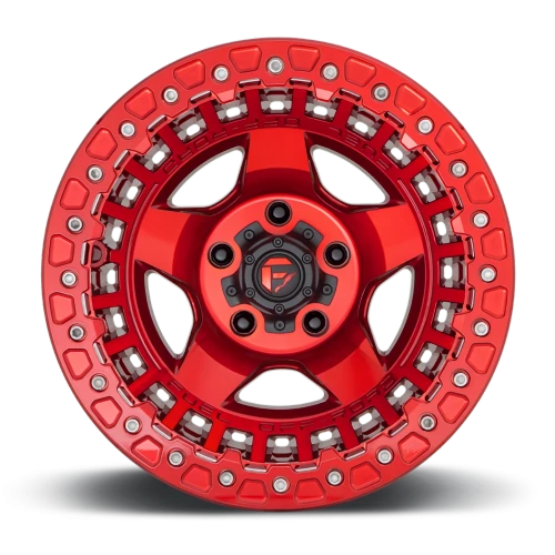 Fuel Warp D117 17x9 -15 6x139.7mm 106.1mm Candy Red