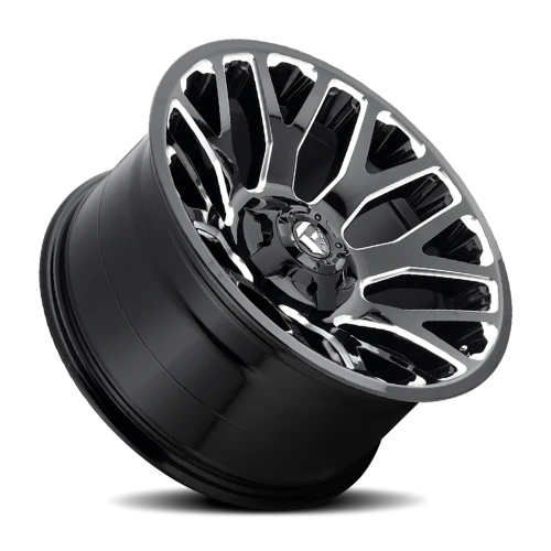 Fuel Warrior D623 20x9 +20 5x114.3mm 78.1mm Gloss Black Milled