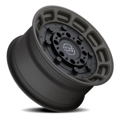 Black Rhino Warthog ODG 20x9.5 +2 5x127mm 71.6mm Matte Olive Drab Green Black Center