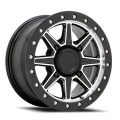Black Rhino Webb UTV GBM 14x7 +51 4x137mm 106.1mm Gloss Black Machined Face