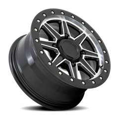 Black Rhino Webb UTV GBM 15x7 +36 4x156mm 132mm Gloss Black Machined Face
