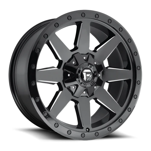 Fuel Wildcat D597 20x9 +1 8x165.1mm 125.2mm Gloss Black Milled