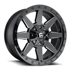 Fuel Wildcat D597 20x9 +1 8x165.1mm 125.2mm Gloss Black Milled
