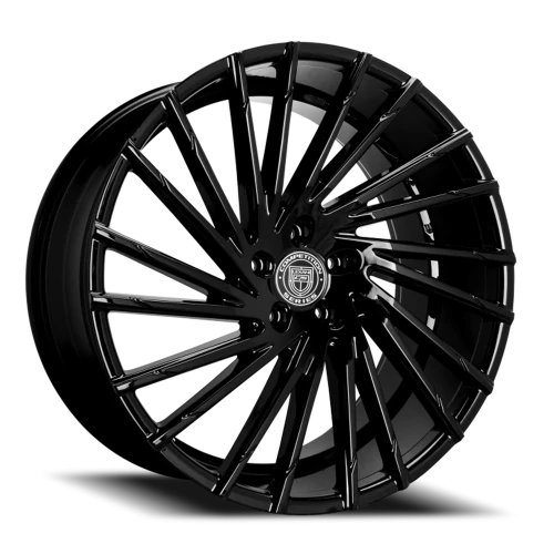Lexani Wheels Wraith 663 FB 20x8.5 +42 5x112mm 74.1mm Gloss Black
