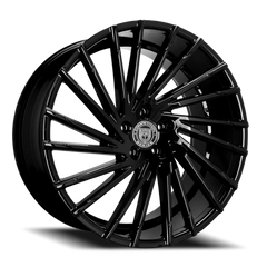 Lexani Wheels Wraith 663 FB 24x10 +30 6x139.7mm 78mm Gloss Black
