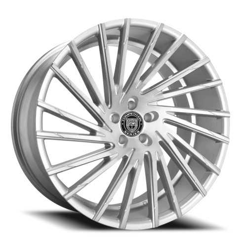Lexani Wheels Wraith 663 SBM 20x10 +25 5x112mm 74.1mm Silver Brushed