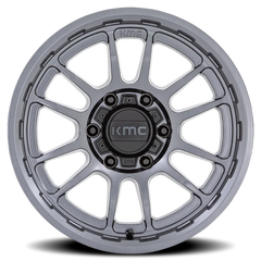 KMC Wrath KM727 GY 17x8.5 +0 5x127mm 71.5mm Matte Anthracite