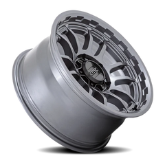 KMC Wrath KM727 GY 20x9 +0 6x139.7mm 106.1mm Matte Anthracite
