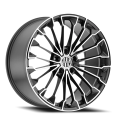 Victor Equipment Wurttemburg GY 20x8.5 +45 5x130mm 71.6mm Gunmetal Mirror Cut Face