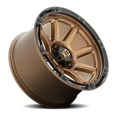 XD Series XD863 BRZ 20x10 -18 6x139.7mm 106.1mm Matte Bronze Black Lip