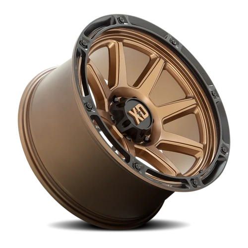 XD Series XD863 BRZ 20x9 +0 8x170mm 125.1mm Matte Bronze Black Lip
