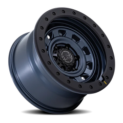 Black Rhino Xplorer LB 17x9 +1 6x139.7mm 106.1mm Metallic Blue Matte Black Lip