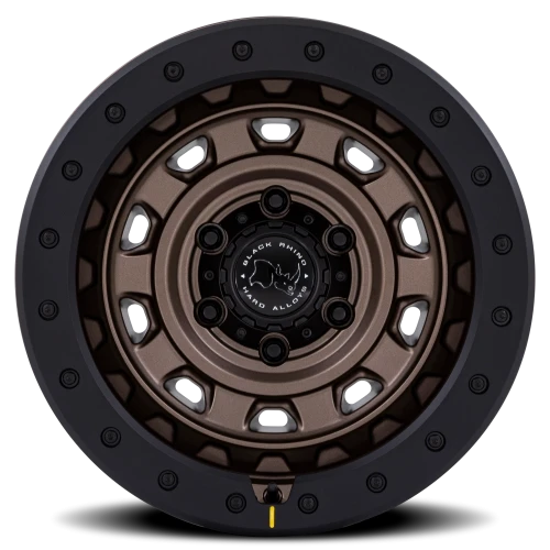 Black Rhino Xplorer ZB 17x9 -12 6x139.7mm 106.1mm Burnt Bronze Matte Black Lip