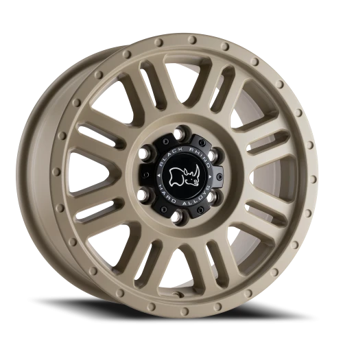 Black Rhino Yellowstone DS 17x8 +38 6x130mm 84.1mm Desert Sand