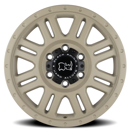 Black Rhino Yellowstone DS 17x8 +38 6x130mm 84.1mm Desert Sand