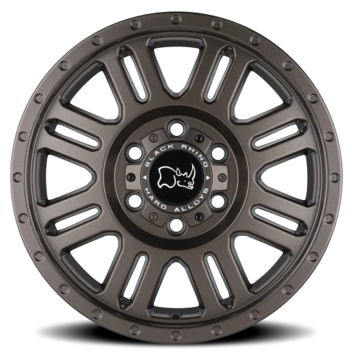 Black Rhino Yellowstone BRZ 17x8 +45 5x130mm 78.1mm Matte Bronze