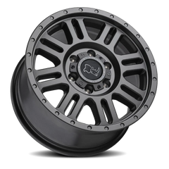 Black Rhino Yellowstone GY 16x8 +38 6x130mm 84.1mm Matte Gunmetal