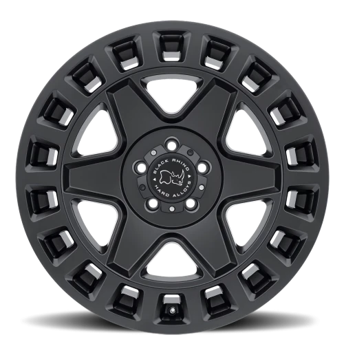 Black Rhino York BK 18x8 +30 5x127mm 71.6mm Matte Black