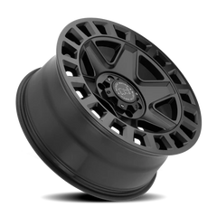 Black Rhino York BK 17x8 +52 6x130mm 84.1mm Matte Black