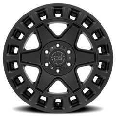 Black Rhino York BK 18x9 -12 6x139.7mm 112mm Matte Black