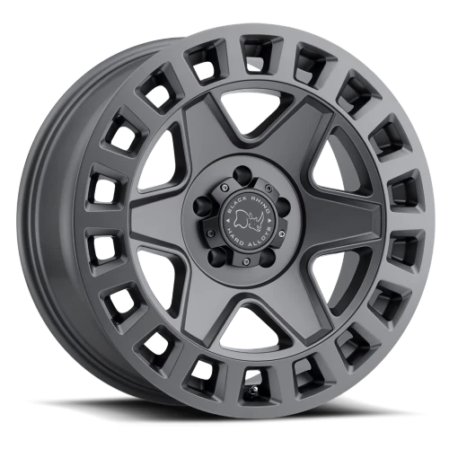 Black Rhino York GY 17x8 +30 5x127mm 71.6mm Matte Gunmetal