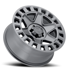 Black Rhino York GY 17x8 +35 5x120mm 76mm Matte Gunmetal