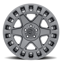Black Rhino York GY 17x9 +0 5x139.7mm 78.1mm Matte Gunmetal