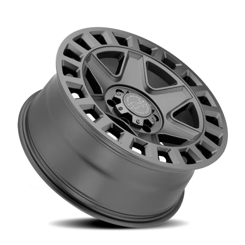 Black Rhino York GY 17x8 +52 6x130mm 84mm Matte Gunmetal