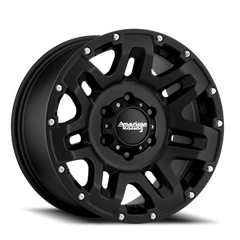 American Racing Yukon AR200 18x8.5 +15 8x165.1mm 125.1mm Cast Iron Black
