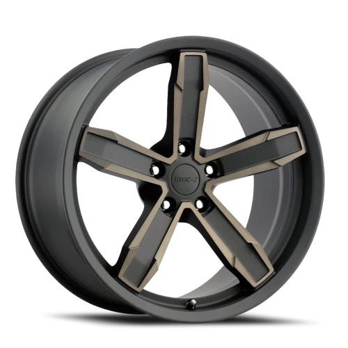 Factory Reproductions Z10 IROC-Z Z10 Camaro Replica BZ 20x10 +20 5x120mm 66.9mm Satin Black Machined Face-Clear Bronze
