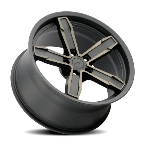 Factory Reproductions Z10 IROC-Z Z10 Camaro Replica BZ 20x11 +43 5x120mm 66.9mm Satin Black Machined Face-Clear Bronze
