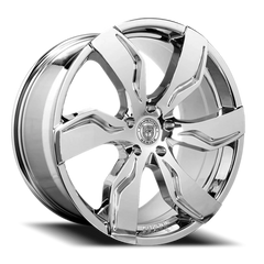Lexani Wheels Zagato 675 C 22x9 +30 5x127mm 74.1mm Chrome