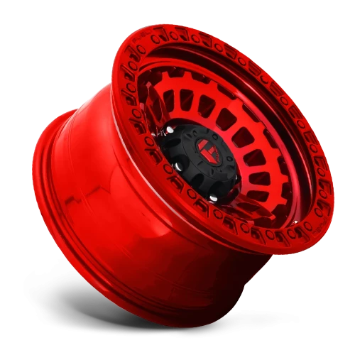 Fuel Zephyr Beadlock D100 17x9 -15 6x139.7mm 106.1mm Candy Red