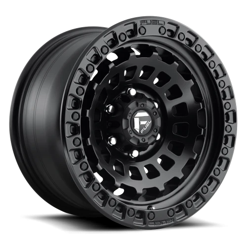Fuel Zephyr D633 17x9 -12 5x150mm 110.2mm Matte Black