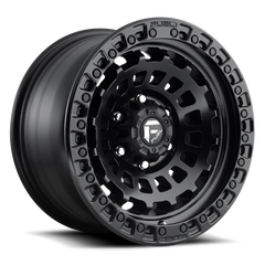 Fuel Zephyr D633 17x8.5 +25 5x108mm 63.5mm Matte Black