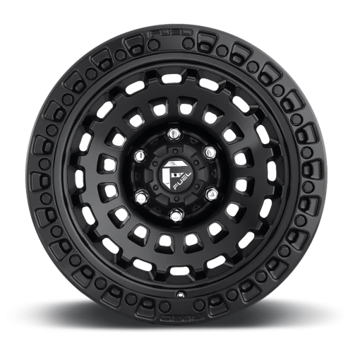 Fuel Zephyr D633 17x8.5 +25 5x108mm 63.5mm Matte Black