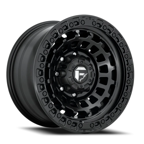 Fuel Zephyr D633 17x9 +1 8x165.1mm 125.1mm Matte Black