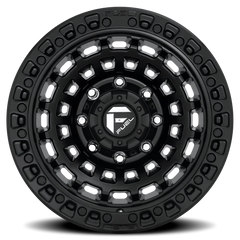 Fuel Zephyr D633 17x9 -12 8x165.1mm 125.1mm Matte Black