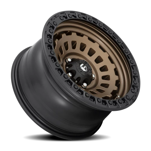 Fuel Zephyr D634 18x9 +1 5x127mm 71.5mm Matte Bronze Black Bead Ring