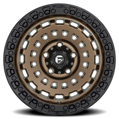 Fuel Zephyr D634 18x9 +1 5x150mm 110.1mm Matte Bronze Black Bead Ring