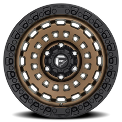Fuel Zephyr D634 20x10 -18 8x180mm 124.2mm Matte Bronze Black Bead Ring