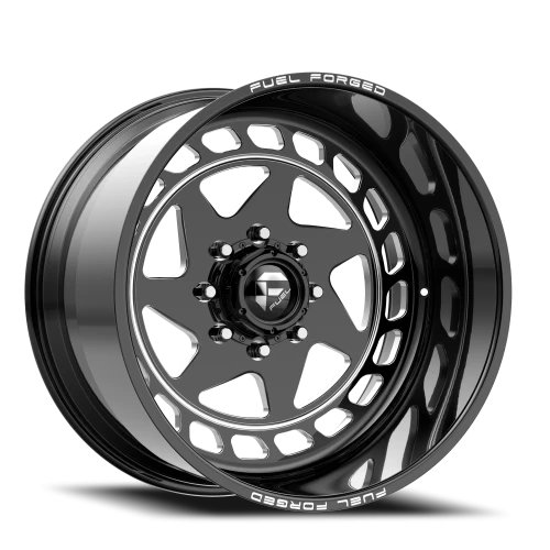 Fuel Zillion FF117 GBM 24x11 +0 10x170mm 125mm Gloss Black Milled