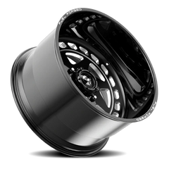 Fuel Zillion FF117 GBM 22x10 -25 4x137mm 86mm Gloss Black Milled